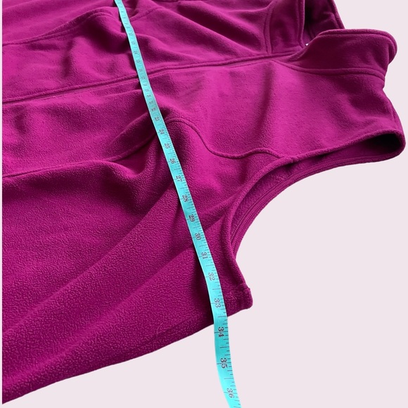 ULLA POPKEN Fleece Zip Waistcoat Gilet Outdoor Sleeveless Jacket Plus Size 36/38 - Picture 4 of 6